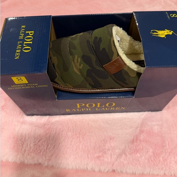 POLO RALPH LAUREN Sutton Camo Slipper
MEN’S SIZE 8 - Picture 2 of 7